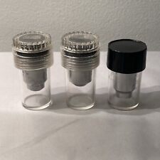 WILD HEERBRUGG SWISS OBJECTIVE MICROSCOPE 3 PARTS AS PICTURED 10 20 And 40 picture