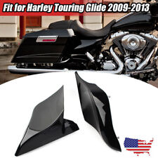 Fit For Harley Street Road Glide 2009-2013 Black Stretched Extended Side Cover picture