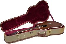 Crossrock Acoustic Dreadnought Guitar Case,12 Strings Vintage Arch-Top Hardshell picture