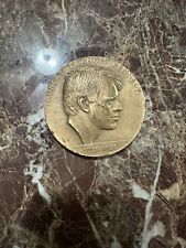 Robbert Francis Kennedy LARGE bronze Coin 1925-1968 picture
