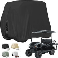600D Heavy Duty Waterproof 4 Passenger Golf Cart Cover for Club Car EZGO YAMAHA picture
