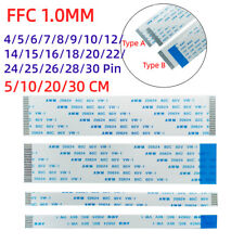 10Pcs FPC Ribbon Flexible Flat FFC Cable 4/5/6/8/10/12/14/15/16/18/30 Pin 1.0mm picture