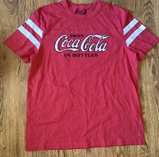 Vintage Coca Cola Print Mens Shirt Size XL picture