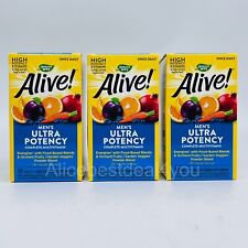 Alive Men’s Ultra HIGH Potency Complete Multivitamin 3PK x 60 Tablets Exp 4/24 picture