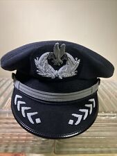 Vintage American Airlines Captain Pilot Uniform Wings Cap Hat - NEW Size 7 5/8 picture