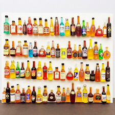 22Pcs Dollhouse Miniature 1:12 Scale Drinks Wine Bottles Bar Alcoholic Beverages picture