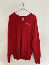 Vintage NORSCOT Pontiac U.S.A. Made Acrylic Wool Golf Sweater Men's Large picture