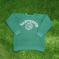 Vintage 80s Champion x Dartmouth College Sweatshirt S Faded Green Spellout Arch picture