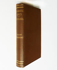 1889 ● ROBERT BROWNING Poetical Works ●  DRAMATIC IDYLS / JOCOSERIA ● VOL. 15 picture