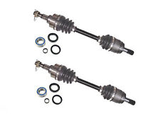 Front CV Axle Pair with Wheel Bearing Kits for Honda Rancher 350 400 & 420 4x4 picture