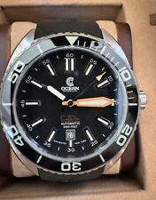Ocean Crawler Ultra Black Dial SS Dive Watch picture