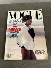 Vogue January 1989 Karen Alexander Linda Evangelista picture