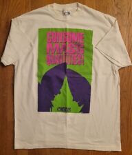 Rare Vintage 1993 Cone Heads Consume Mass Quantities Movie Promo T Shirt XL picture