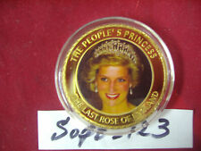 The Last Rose of England Princess Royal Diana Gold Coin Commemorative Coin 4 picture