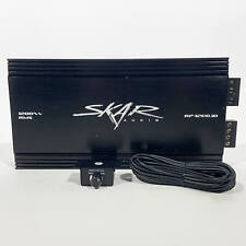 USED SKAR AUDIO RP-1200.1D 1600 WATT MAX POWER CLASS D MONOBLOCK SUB AMPLIFIER picture