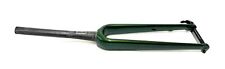 Framed 700c Carbon Gravel Road Bike Fork Disc Tapered 15mm Thru Axle Green NEW picture