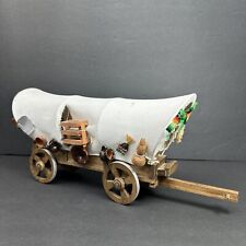 Vtg? Conestoga Wagon Handmade Wooden Western Covered Chuck Wagon Americana South picture