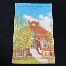 VTG‼ 1950s MacFarland Memorial Methodist Church Rossville GA Postcard •UNPOSTED‼ picture
