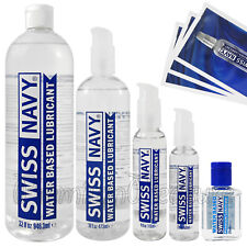 Swiss Navy Water Based lubricant Premium sex lube Personal glide Made in USA picture
