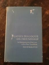 Plato's Dialogue On Friendship An Interpretation Of The Lysis 1978 1st Ed. picture