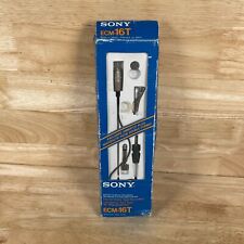 Sony ECM-16T Silver Portable Wired Lightweight Electret Condenser Microphone picture