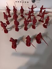 Vintage 1950s Marx Revolutionary War Playset British Redcoat Plastic Figures picture