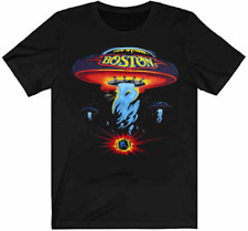 Vintage 1987 Boston Rock Band US Concert Black Unisex S-5XL T-Shirt picture