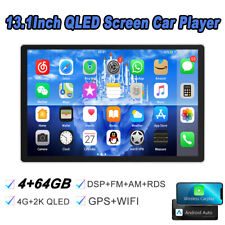13.1''Android 13 8 CORE 4+64GB Car radio stereo 4G DSP Carplay 2KQLED Screen GPS picture