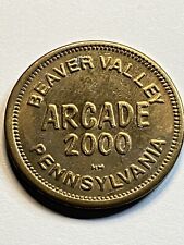 Vintage Arcade 2000 Token Beaver Valley Pennsylvania #sp1 picture