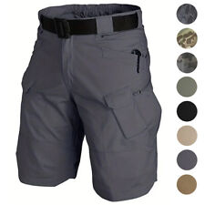 Mens Tactical Shorts Cargo Shorts Outdoor Waterproof Hiking Fishing Track Shorts picture