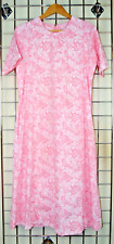 Lilly Pulitzer Dress Vintage 60s Carnation Pink White Butterflies Pockets Sz S/M picture