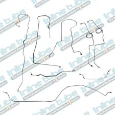 1976-79 Ford F250 4Wd Std. Cab Longbed Power Disc Complete Brake Line Kit, picture