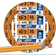 Southwire Romex 50ft 10/2 Solid Orange Type NM/B Electrical Wire 28829022 10 AWG picture