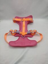 New Isaac Mazrahi Loves Wild One Dog Harness Pink/Orange Size Large  picture