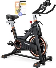 YOSUDA PRO Magnetic Exercise Cycle 350 lbs Weight Capacity + Sensors  + Bike Mat picture