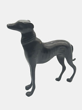 Vintage Greyhound Whippet Dog Figurine Sculpture Metal Heavy picture