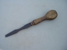 Cabinet Makers Vintage Screwdriver Turnscrew Wood Handle picture