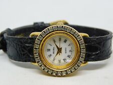 Becora V4070 Gold Tone Quartz Analog Ladies Watch Needs a new Band picture