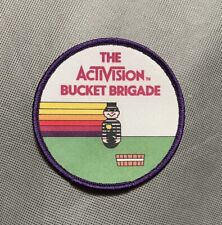 Vintage Atari Video Game 80's Activision Award Patch Kaboom Bucket Brigade picture