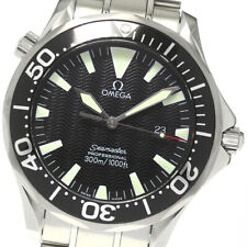 OMEGA Seamaster300 2264.50 Date Black Dial Quartz Men's Watch_803958 picture