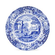 Spode Blue Italian set of 8 dinner plates picture