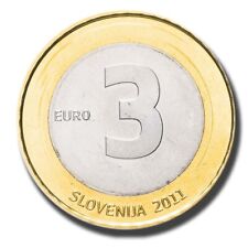 2011 3 Euro Slovenia Coin picture