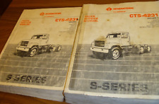 1987 International 2554 2574 2654 S-Series Truck Service Repair Manual CTS-4231 picture