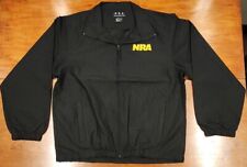 NEW NRA National Rifle Association Black Jacket Windbreaker w/Eagle Men's XL picture