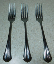Oneida Rushmore Stainless Flatware Dinner Fork 7 5/8 Silverware 3 Piece Set picture