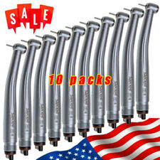 10 Pcs SANDENT Dental High Speed Push Button Handpiece 4 hole Fit NSK PANA MAX picture