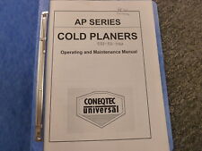 Coneqtec AP300 AP400 AP450 AP600 AP760 AP800 AP1000 III Planer Operator Manual picture