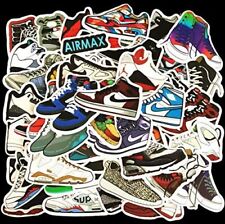 50pcs Fashion Basketball Brand Sneaker Stickers for Skateboard Luggage Decal picture