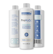 ProH2O2 Food Grade Hydrogen Peroxide 3%, 32oz Refill Bottle by Thrival Labs picture