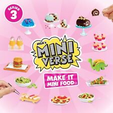 MGA Miniverse Make It Mini Food DINER SERIES 3 Craft Kits - Pick and choose picture